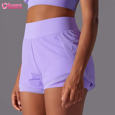 2025 Dames High Waist Breathable Fitness Jogger Shorts Wholesale Summer Training Running Sports Pants Hot New Design