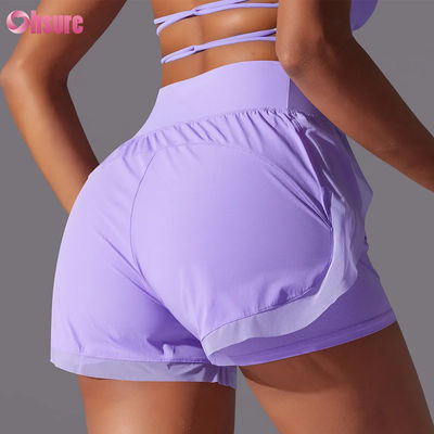 2025 Dames High Waist Breathable Fitness Jogger Shorts Wholesale Summer Training Running Sports Pants Hot New Design