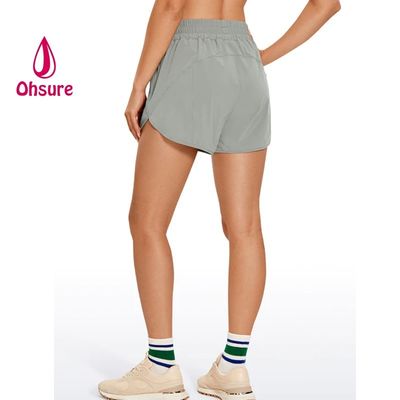 Sportbroek snelle droogbroek nieuwe hoge taille Casual Design vrouwen Custom Logo Plus Size Woven Printed Support Custom Sample