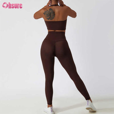 High Waist Butt-lifting Fitness Yoga Leggings Nude Squatproof Outdoor Cycling Running Pants Huidvriendelijke Workout Tights