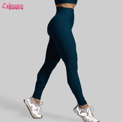 Hete Verkoop Hoge Taille Compressie Volle Lengte Workout Leggings voor Dames