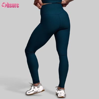 Hete Verkoop Hoge Taille Compressie Volle Lengte Workout Leggings voor Dames