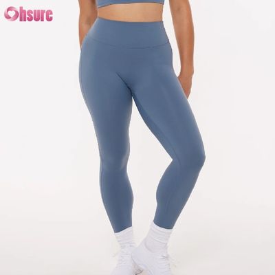 High Waist Polyester Full Length Compression Workout Training Leggings voor vrouwen