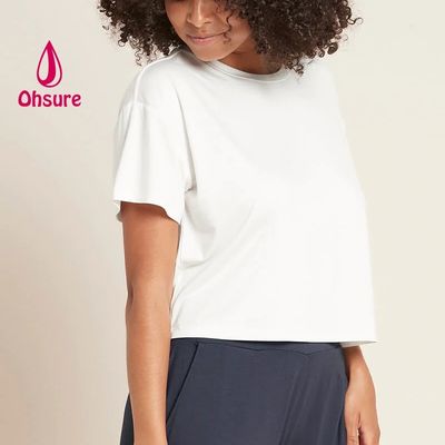 Casual kort T-shirt T-shirts OEM vrouwen ronde nek korte mouwen crew nek licht gewicht ademend zweet absorberend sport