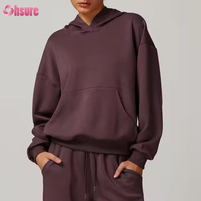 Vrouwen 2 Piece Outfits Sweatsuit Sets Hoodies Wide Leg Sweatpants Tracksuit 2024 Fall Matching Lounge Set