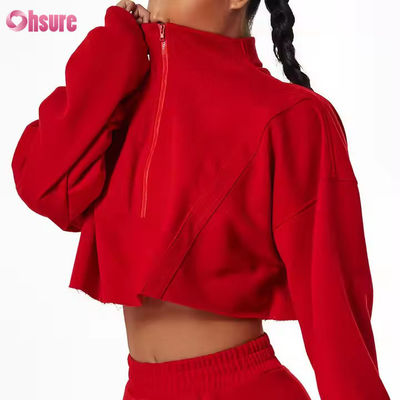 Nieuwe warme sport hoodies casual losse kraag top maat vrouwen hardlopen fitness trui hoodies