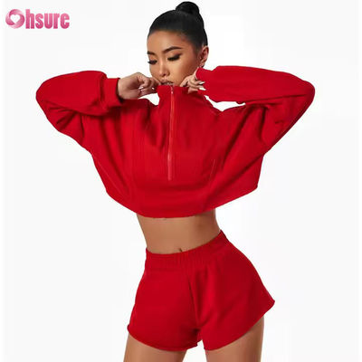 Nieuwe warme sport hoodies casual losse kraag top maat vrouwen hardlopen fitness trui hoodies