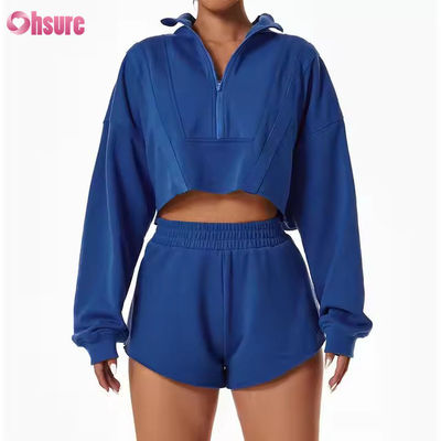 Nieuwe warme sport hoodies casual losse kraag top maat vrouwen hardlopen fitness trui hoodies