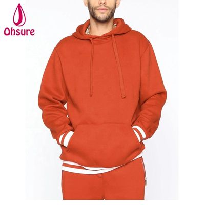 Hete Verkoop 100% Katoen Zuur Gewassen Oversized Custom Private logo Box Fit Hoodie voor Heren