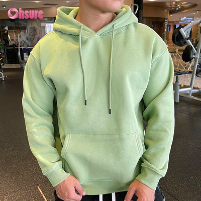Hardloopkleding Hoge Kwaliteit Custom Oversized Hoodie Training Kleding Essentiële Hoodie Katoenen Trui Heren Blanco Hoodies Fleece Stof