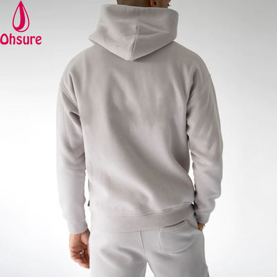 Heavyweight Casual Hoodie High Quality Fleece Hoodie Solid Color Basic Sweatshirts voor mannen