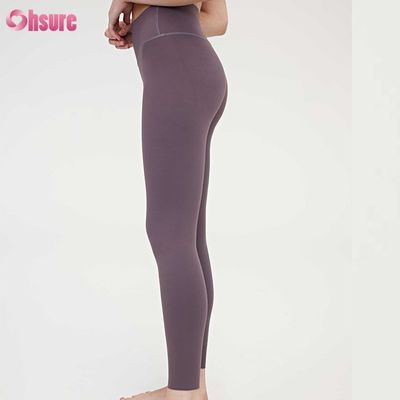 Kleding Vier Naald Zes Draad Compressie Fitness Dames Leggings Hoge Taille Slank Volledig 1 Stuk Sportkleding Skinny Yoga Broek