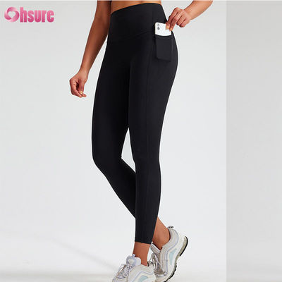 Custom Leggings Gym Wear Multi Colors Classic Yoga Pants Workout Leggings Vrouwen Scrunch Yoga Leggings Sportkleding Solid Pattern