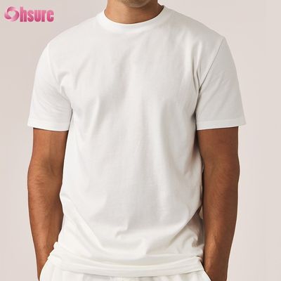 Oversize 180-300GSM Heavyweight T-shirt Blank Custom 100% Cotton Custom Printed Men T-shirts