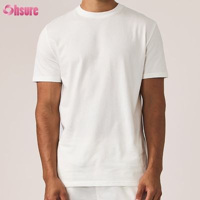 Oversize 180-300GSM Heavyweight T-shirt Blank Custom 100% Cotton Custom Printed Men T-shirts