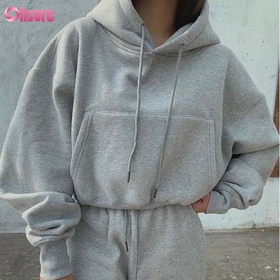 Print Zware Katoenen Dames Hoodies Custom Logo Custom Effen Sweatshirt Stand Kraag Ritssluiting Cropped Top