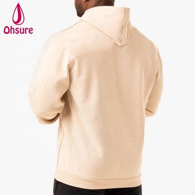 Groothandel Sportkleding Atletische Hoodies Heren Custom Fitness Trui Sweatshirts Ademend Gym Oversized Fleece Hoodie Bedrukt