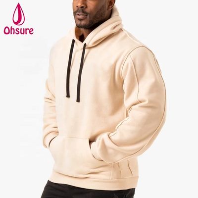 Groothandel Sportkleding Atletische Hoodies Heren Custom Fitness Trui Sweatshirts Ademend Gym Oversized Fleece Hoodie Bedrukt