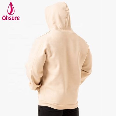 Groothandel Sportkleding Atletische Hoodies Heren Custom Fitness Trui Sweatshirts Ademend Gym Oversized Fleece Hoodie Bedrukt