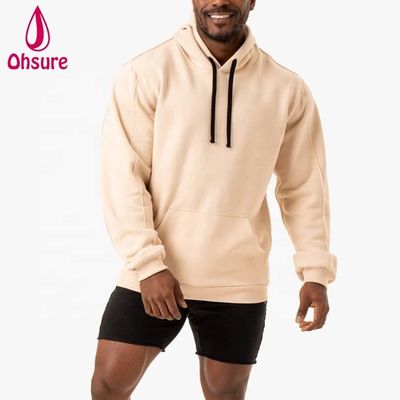 Groothandel Sportkleding Atletische Hoodies Heren Custom Fitness Trui Sweatshirts Ademend Gym Oversized Fleece Hoodie Bedrukt