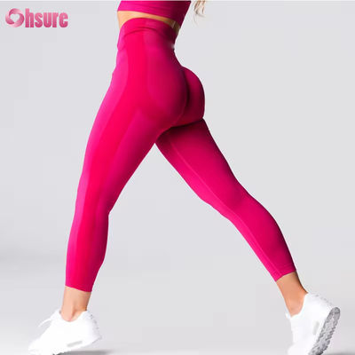 Op maat gemaakte gloednieuwe item van hoge kwaliteit Hoge taille Scrunch Butt Heupverstevigende broek GYM Fitness Yoga Leggings voor dames