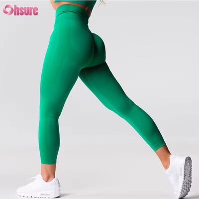 Op maat gemaakte gloednieuwe item van hoge kwaliteit Hoge taille Scrunch Butt Heupverstevigende broek GYM Fitness Yoga Leggings voor dames