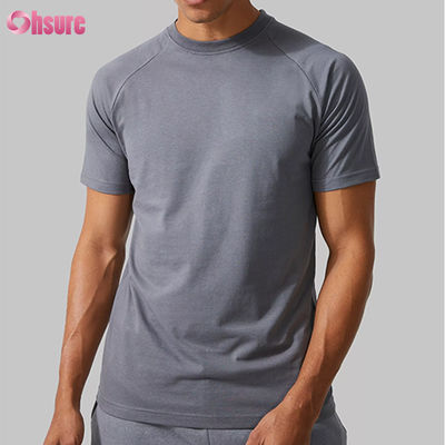Gym Short Sleeve Sport T-Shirt Fitness T-Shirt Trainer Running T-Shirt Mensen ademende sportkleding