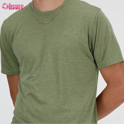 Gewoon T-shirt voor mannen met ademhaling Custom Logo