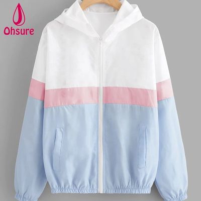 Dames Windjack Sport Outdoor Jas Mode Hardlopen Workout Hoody Motorjas Polyester Rits Jas Geweven Standaard