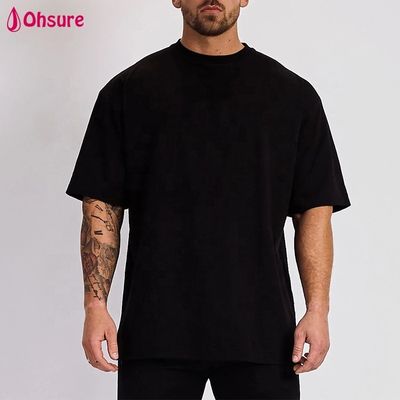 Groothandel Custom OEM Brand Printing Oversized Blank Mens T-shirt Running Tee Gym Wear Sport T-shirt voor mannen