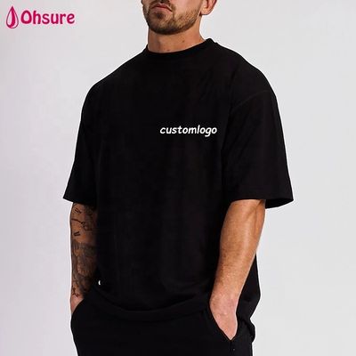 Groothandel Custom OEM Brand Printing Oversized Blank Mens T-shirt Running Tee Gym Wear Sport T-shirt voor mannen