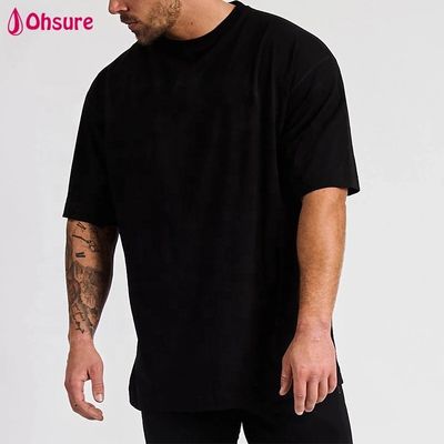 Groothandel Custom OEM Brand Printing Oversized Blank Mens T-shirt Running Tee Gym Wear Sport T-shirt voor mannen