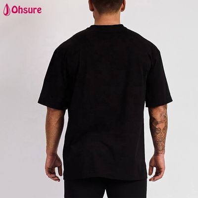 Groothandel Custom OEM Brand Printing Oversized Blank Mens T-shirt Running Tee Gym Wear Sport T-shirt voor mannen