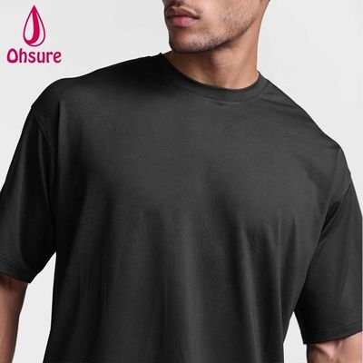 Nieuwe aankomst Custom Printed Plus Size Man T Shirt Sport Dropped Lightweight Sweat Wicking Stylish Sweatshirt Gym Singlet