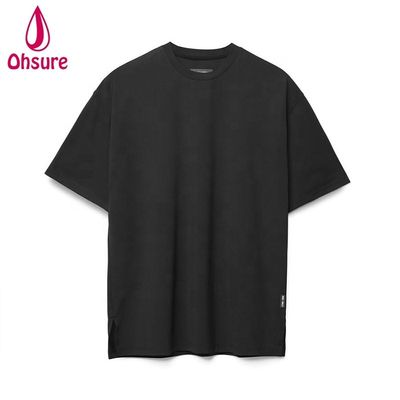 Nieuwe aankomst Custom Printed Plus Size Man T Shirt Sport Dropped Lightweight Sweat Wicking Stylish Sweatshirt Gym Singlet