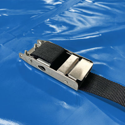 Litong Aangepaste logo Maat Schuifzeilwagen Trailer PVC Zijgordijn PVC Zeildoek voor Vrachtwagen Zijgordijn