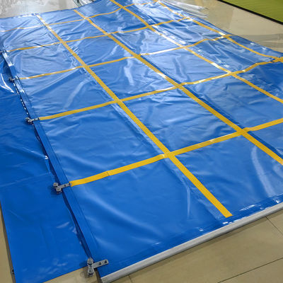 Litong Aangepaste logo Maat Schuifzeilwagen Trailer PVC Zijgordijn PVC Zeildoek voor Vrachtwagen Zijgordijn