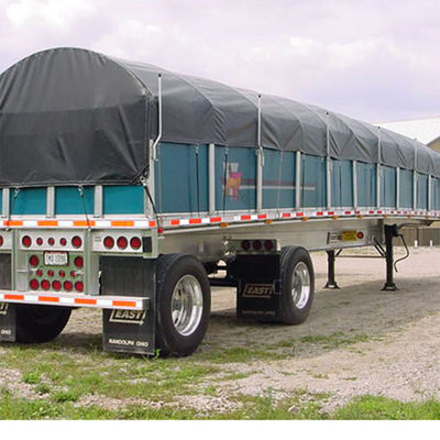 Litong Customized Size Tarps Auto en trein Truck Cover Waterdicht Stof Canvas Organisch Silicium Tarp