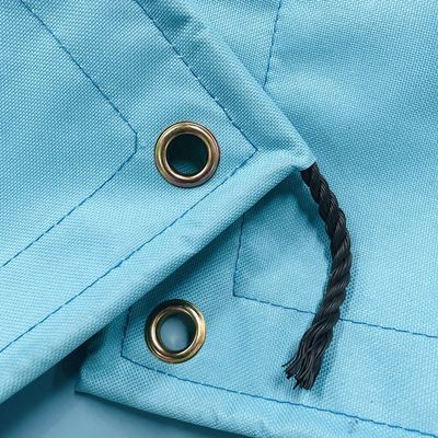 Op Maat Gemaakt Oxford Doek Gecoate Zeildoeken Plastic Zeil Dekzeil Holl Tent Lichtblauw Gecoate Stof