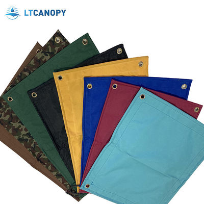 Litong fabriek directe prijs lichtgewicht buitengebruik Oxford stof polyester pvc gecoate zeildoek voor tent zeildoek