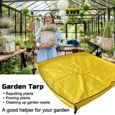 Litong Tuinblad Tarpzak herbruikbaar waterdicht Tuin afval PE Tarpaulin plaat