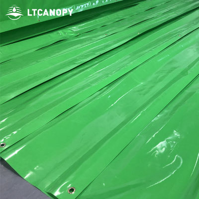 Litong Hoogwaardige fabriek directe prijs buitenste luifel dekking zonnescherm onderdak gebruik waterdicht pvc bedekt zeil op maat