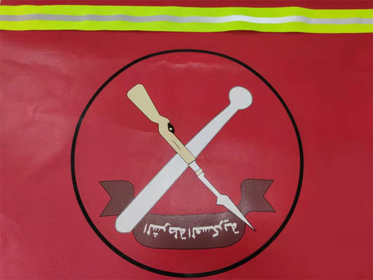 Op maat bedrukte waterbestendige PVC vinyl banner 100% polyester voor buitenreclame direct van de Chinese fabriek